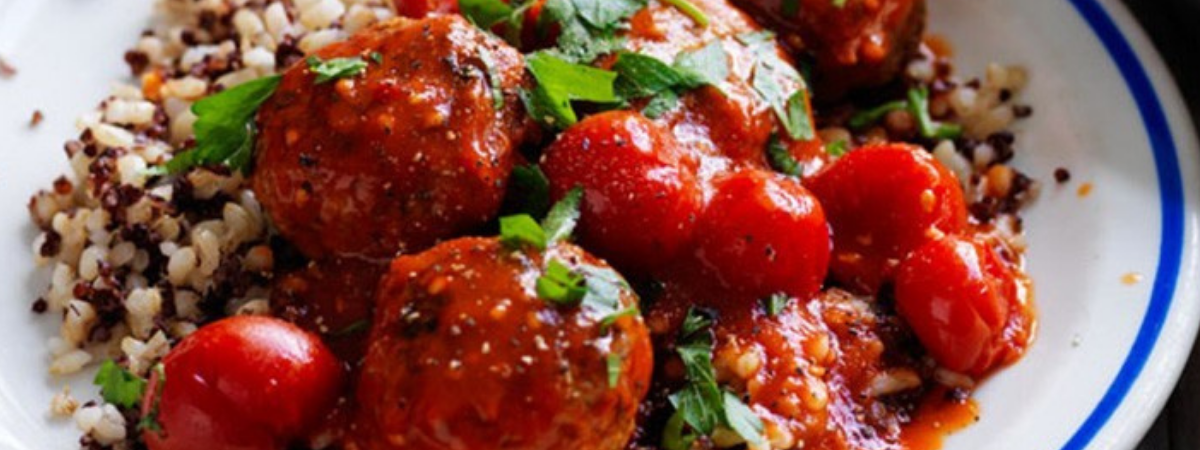 Italian Mushroom Meatballs
