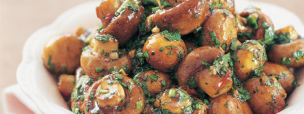 Balsamic Marinated Mushrooms - Australian Mushroom Growers