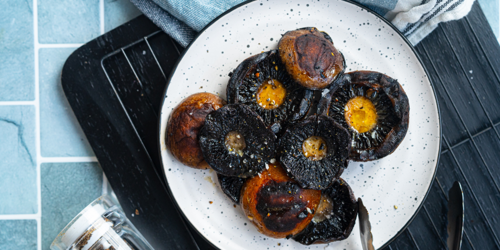 Garlic Butter Grilled Portobello Mushrooms Australian Mushroom Growers